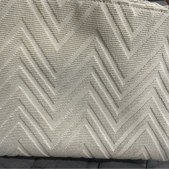 MISSONI Chevron-pattern small cotton-blend tote bag purse luxury vacation - Picture 8 of 16